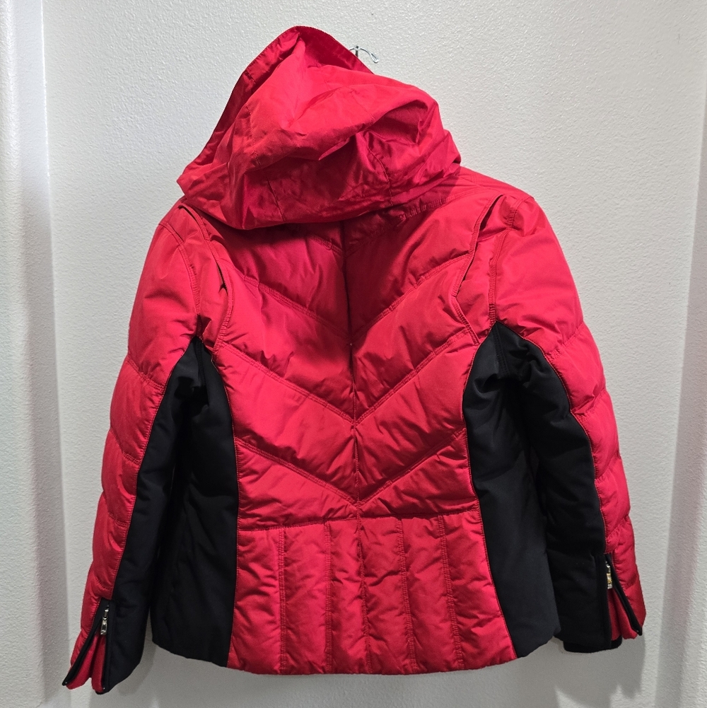 ZeroXposur Black and Red Jacket down and feather snow jacket women's large